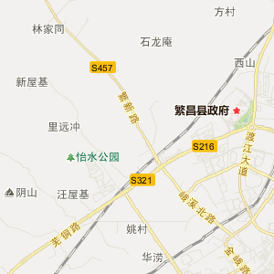 繁昌繁阳交通地图_中国电子地图网