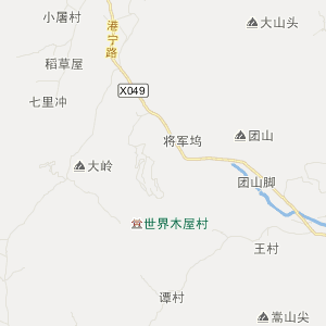 宣城市宁国市行政地图