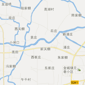 常州市金坛区行地图