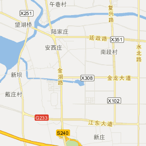 常州市金坛区行政地图