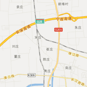 淮安市淮阴区交通地图图片