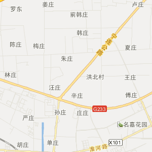 淮安市淮阴区交通地图图片