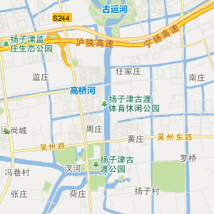 扬州市邗江区地图