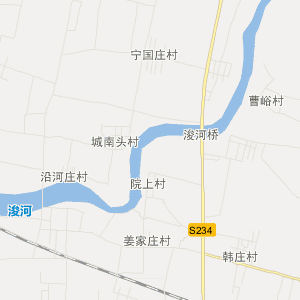 平邑县地方镇旅游地图