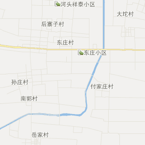 广饶县大王镇旅游地图