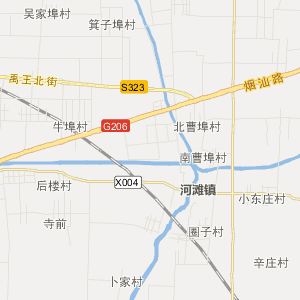 潍坊市寒亭区交通地图图片