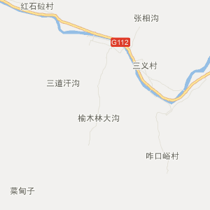 承德市兴隆县旅游地图