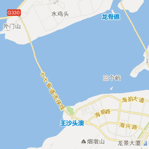 温州市洞头区地图