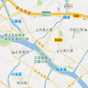 台州市天台县地图