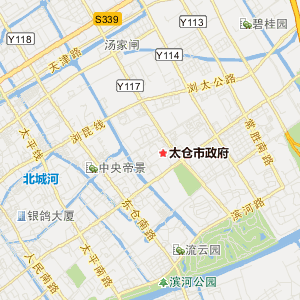 苏州市太仓市行政地图