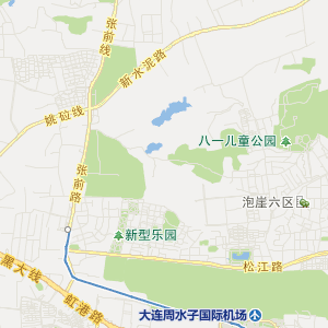 大连市甘井子区地图