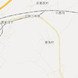 阜新市新邱区地理地图