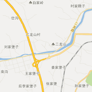 丹东市凤城市行政地图