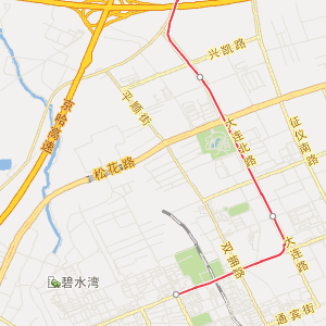 哈尔滨市平房区地图