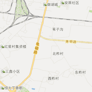 哈尔滨市香坊区地图