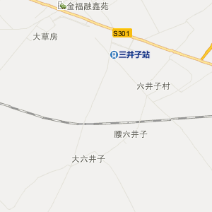 扶余县三井子镇交通地图图片