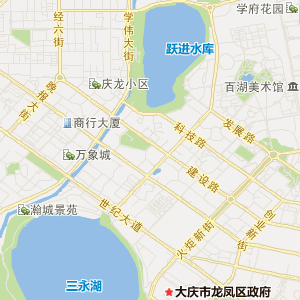 大庆市萨尔图区地图