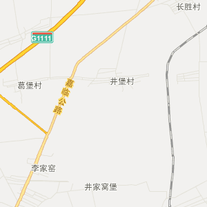 哈尔滨市呼兰区行政地图