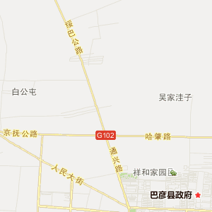 哈尔滨巴彦旅游地图_中国电子地图网图片