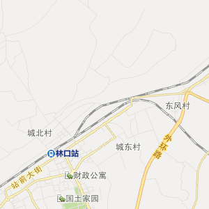 牡丹江市林口县地图分享展示图片