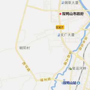 双鸭山市尖山区地图