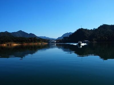 黄山国家森林公园太平湖景区