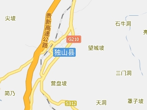 黔南布依族苗族自治州独山县地图