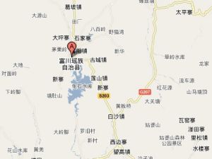 贺州市富川瑶族自治县地图图片