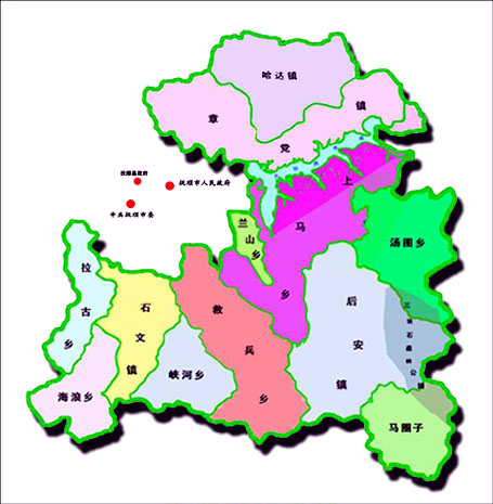 抚顺市抚顺县地图图片