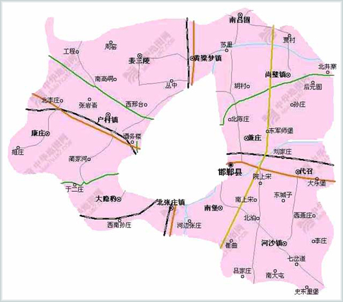 【邯郸邯郸县地图】河北省邯郸邯郸县地图查询,邯郸县