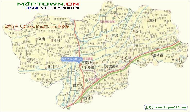 沧州市献县地图