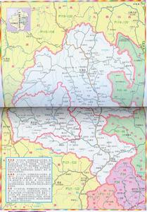 阿坝藏族羌族自治州松潘县地图