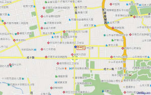 济南市市中区地图