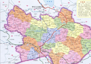 乌兰察布市丰镇市地图