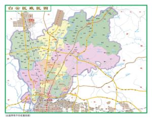 广州市白云区地图