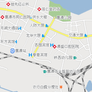 鷹潭市市政工程管理處附近地圖