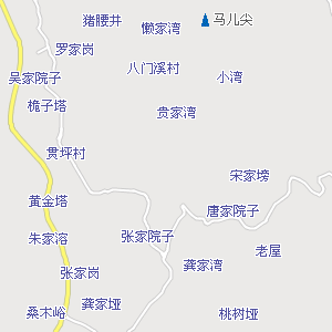 龚家垭附近地图