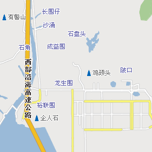 湾仔镇人民政府附近地图