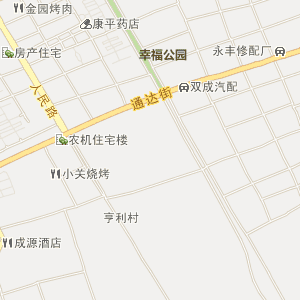 宝清县小区地图图片
