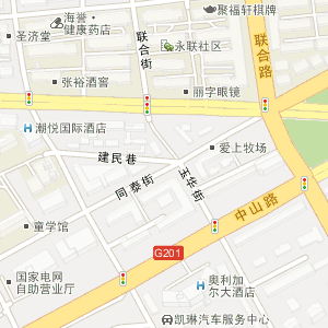 西安路站地图_西安路站周边地图_大连地铁