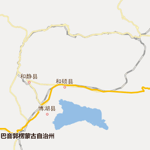 库尔勒铁门关地图图片