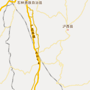 宜良县标准地图图片