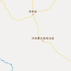 泽库县县城地图图片