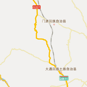 西宁市湟源县地图图片