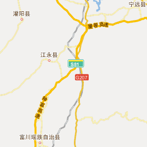 永州市宁远县乡镇地图图片