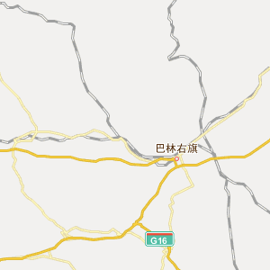 赤峰市巴林右旗地图