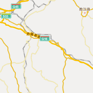 赤峰市红山区地理地图