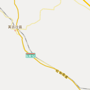 喀什地区岳普湖县地理地图