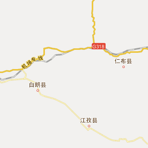 仁布县位置图片