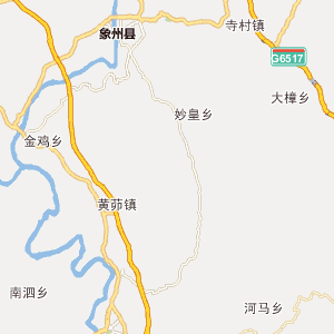 象州县地图 各乡镇图片